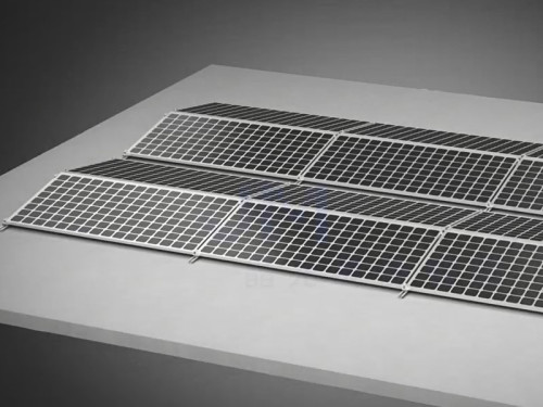 Ballasted Racking Solar Roof Mounting System